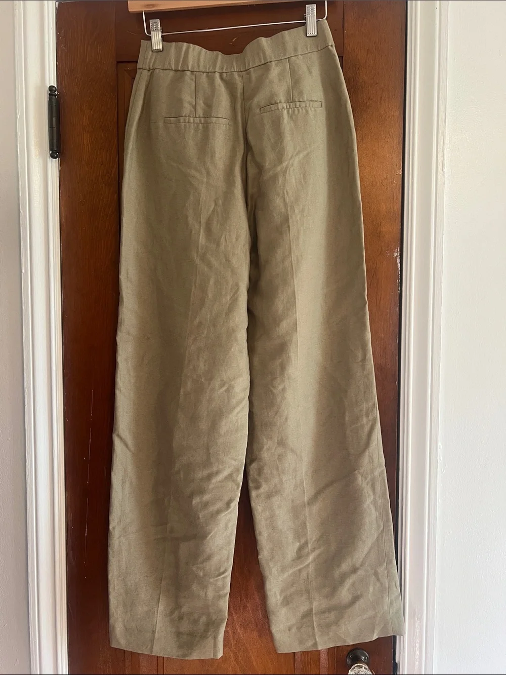 Aritzia Limitless Pant- Cruise Linen- size 2 - Sun-dried Olive Green - BNWT